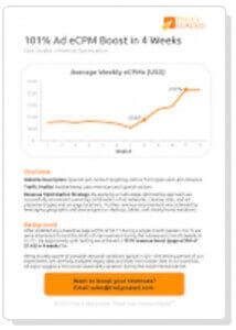 Article: 101% Revenue Boost in 4 Weeks