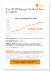 Article: 100k Engaged Facebook Fans in 7 Weeks